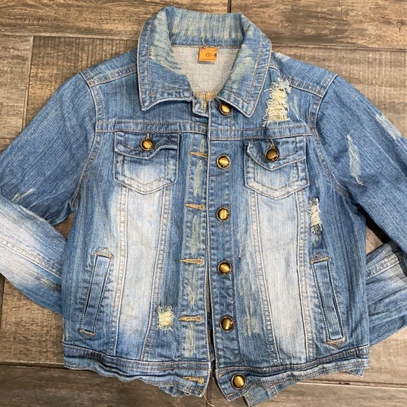Jou Jou Jackets & Blazers - Jean Jacket Size Small